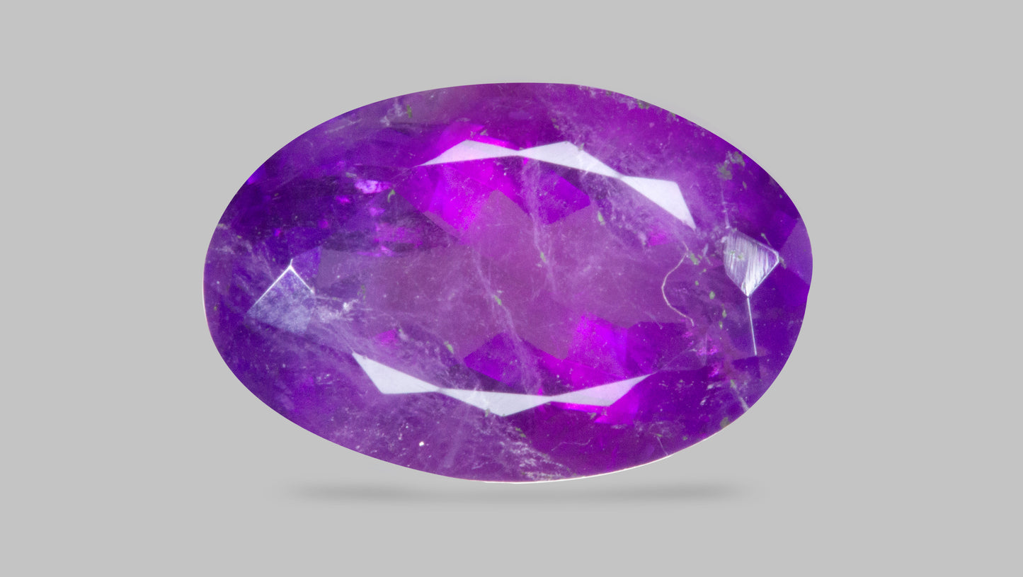 NATURAL AMETHYST 7.01 CARATS. - Amethyst Stone (Jamunia)