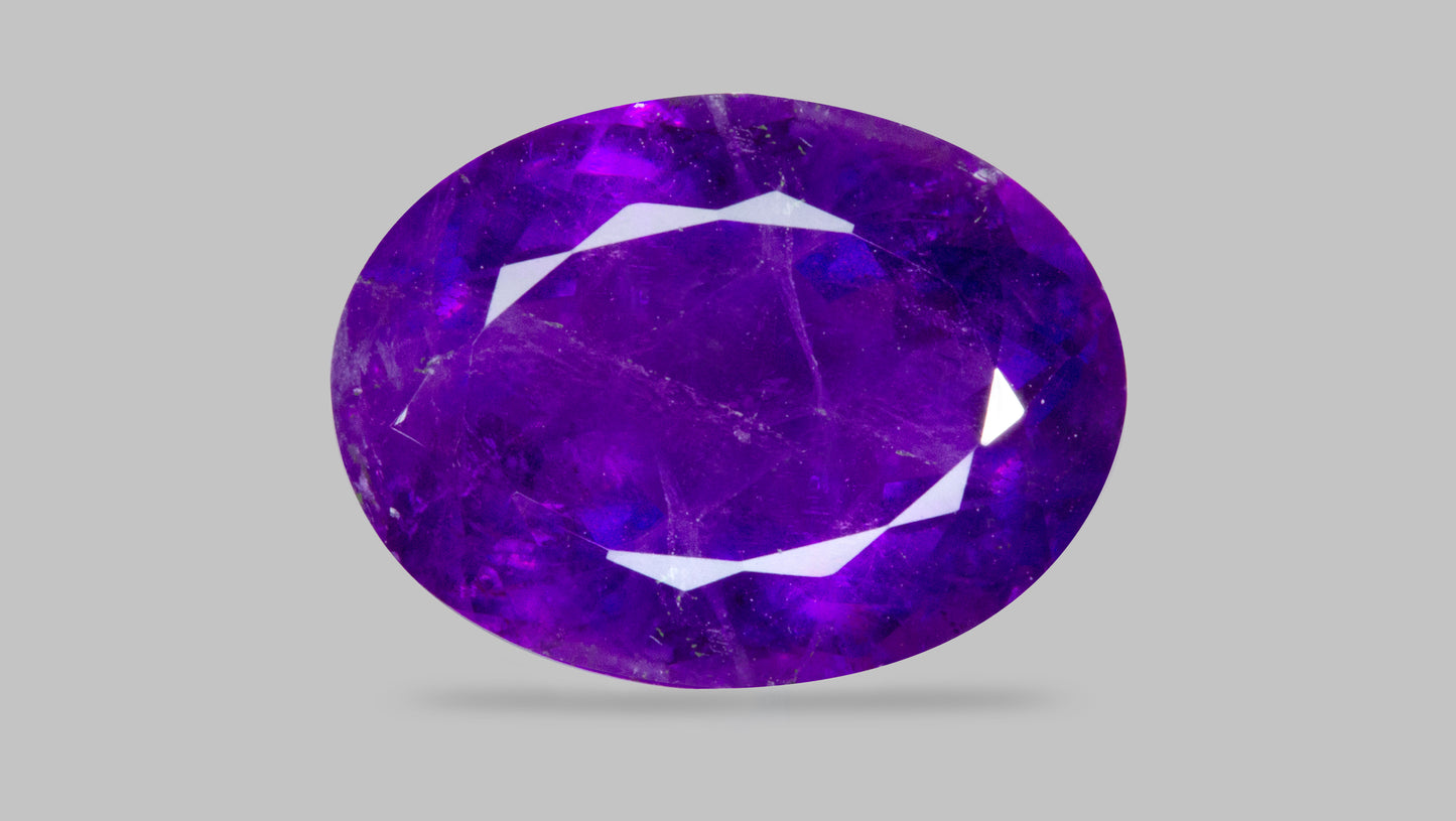 NATURAL AMETHYST 6.68 CARATS. - Amethyst Stone (Jamunia)