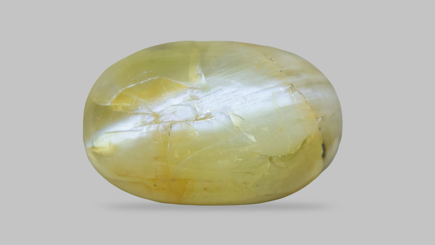 NATURAL CAT'S EYE (Lehsuniya) 5.53 Carats - Cats Eye (Lehsunia)