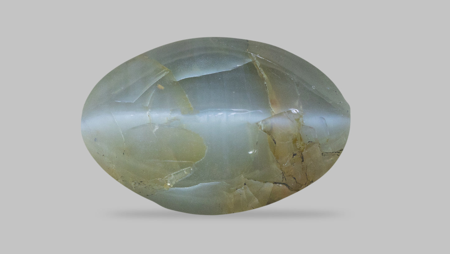 NATURAL CAT'S EYE (Lehsuniya) 5.17 Carats - Cats Eye (Lehsunia)