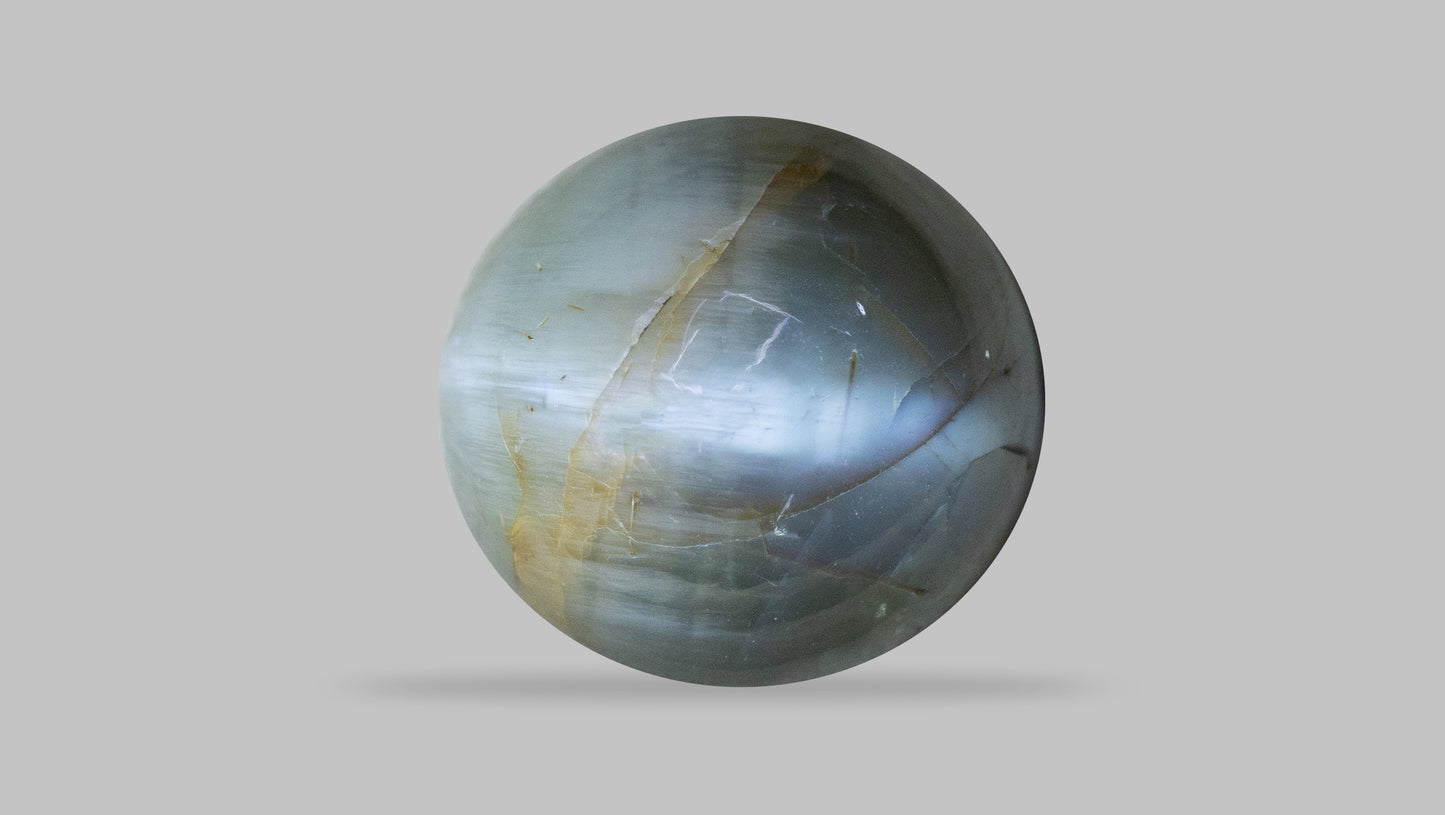 NATURAL CAT'S EYE (Lehsuniya) 6.10 Carats - Cats Eye (Lehsunia)