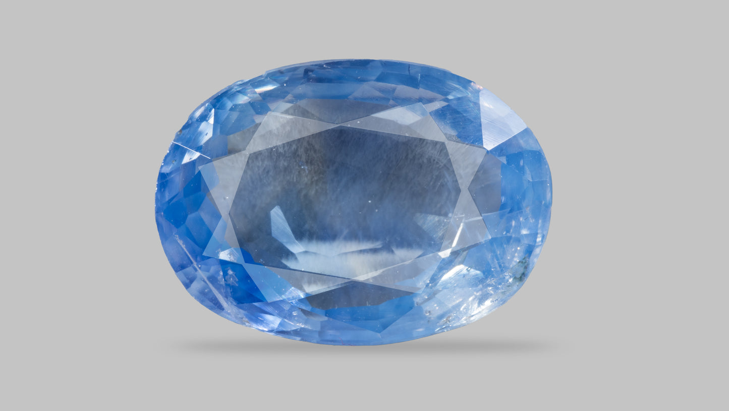 Kashmir Blue Sapphire (Neelam) 6.78 Carats - Natural Blue Sapphire (Neelam)