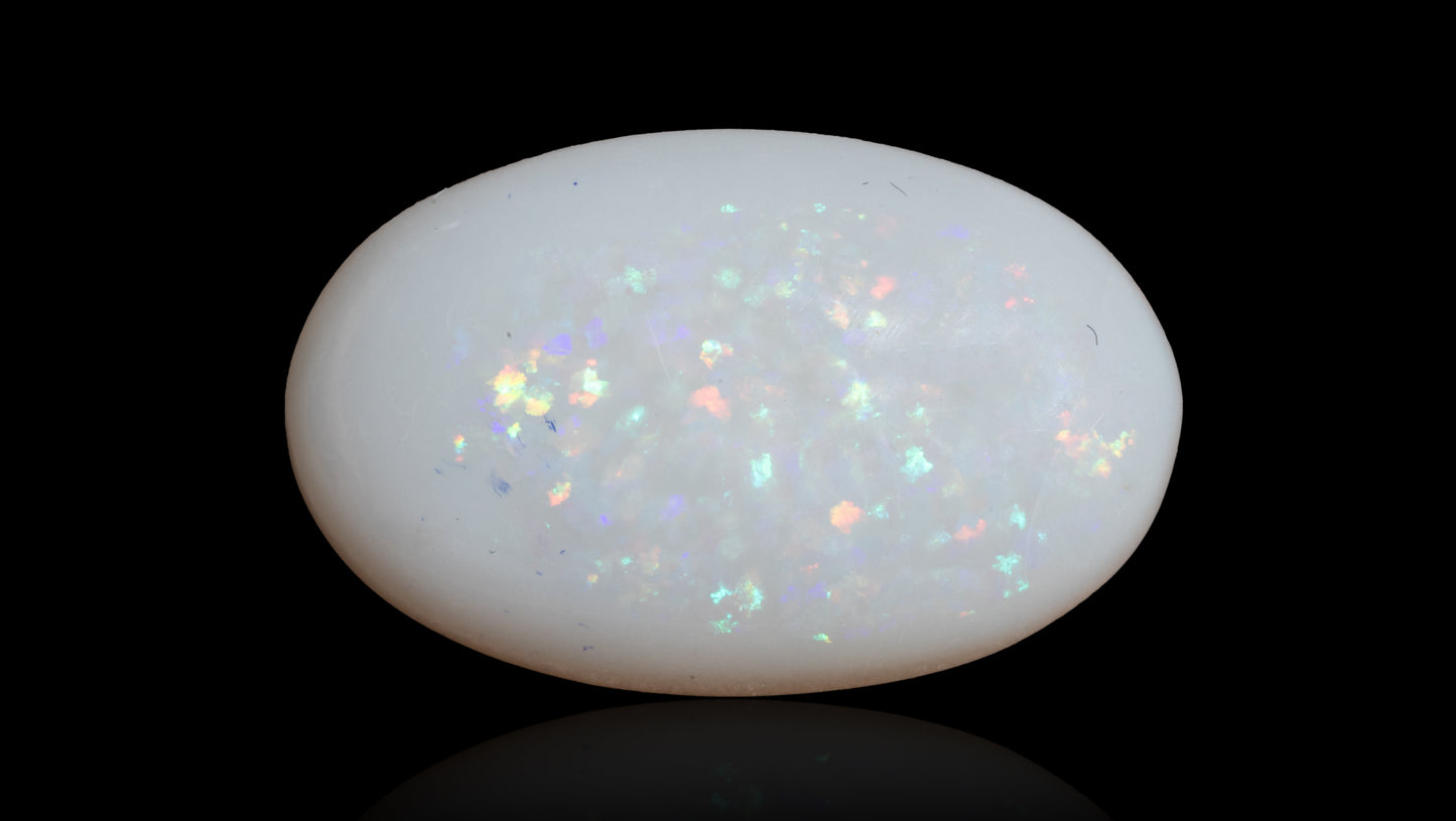 NATURAL OPAL 3.87 CARATS - Natural Fire Opal (Doodhiya Patthar)