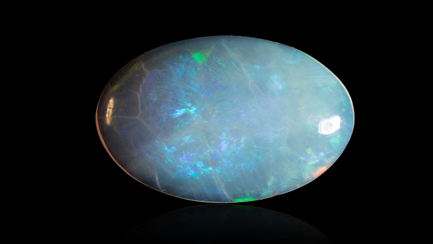 NATURAL OPAL 3.86 CARATS - Natural Fire Opal (Doodhiya Patthar)