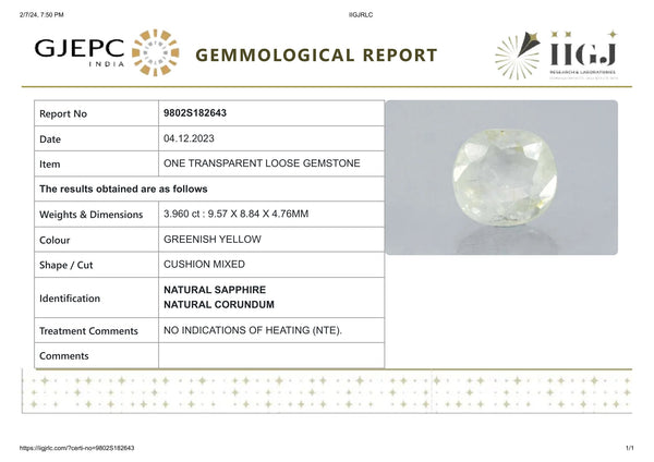 NATURAL PITAMBARI 3.96 CARATS - Media 6