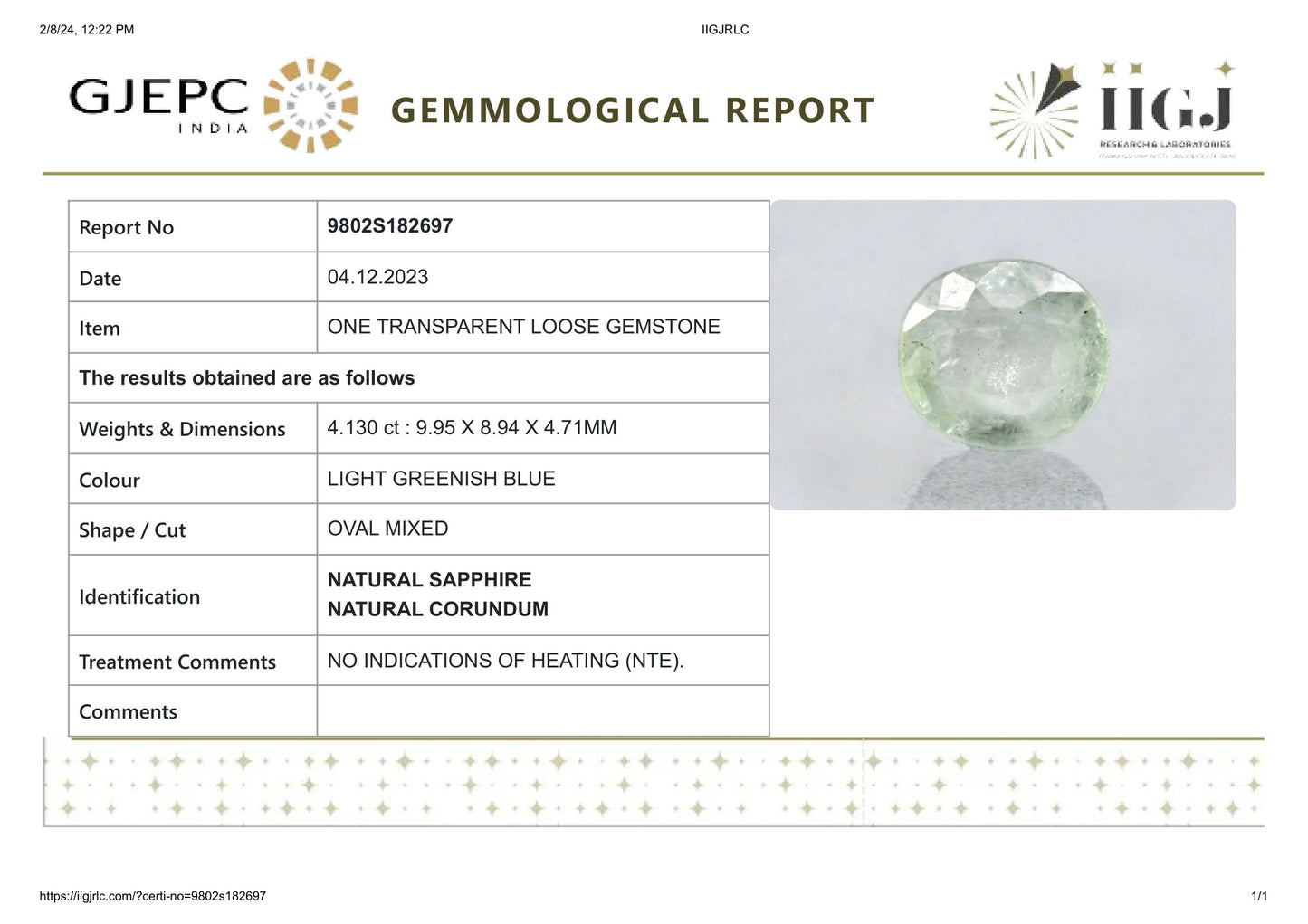 
                    
                      NATURAL PITAMBARI 4.13 CARATS - Media 5
                    
                  