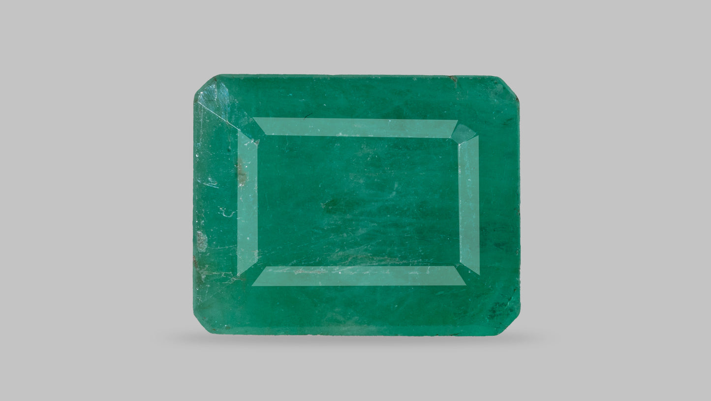 Minor Oil Natural Zambian Emerald (Panna) 2.78 Carats - Emerald (Panna)
