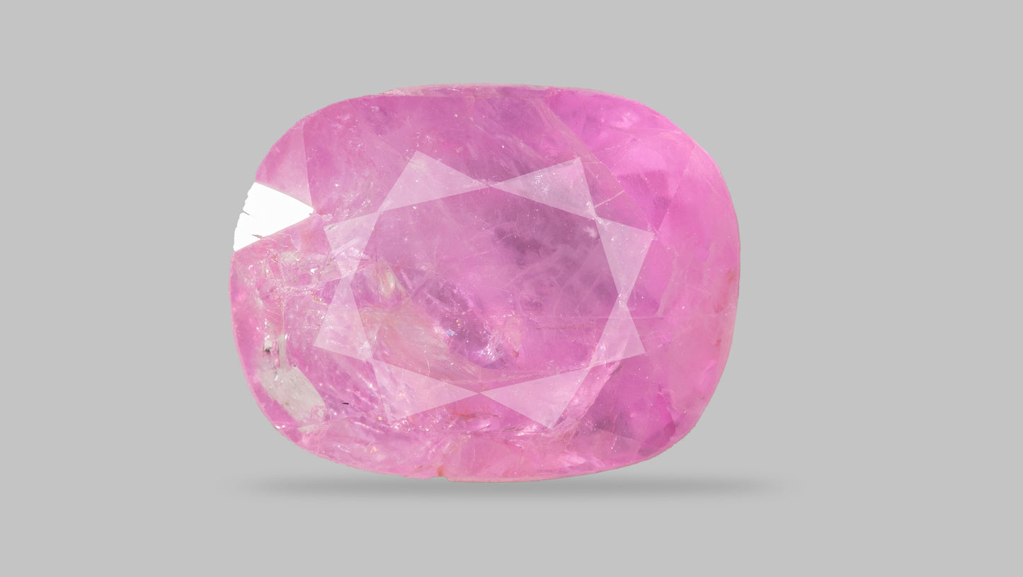 NATURAL PINK SAPPHIRE 6.73 CARATS - Natural Pink Sapphire