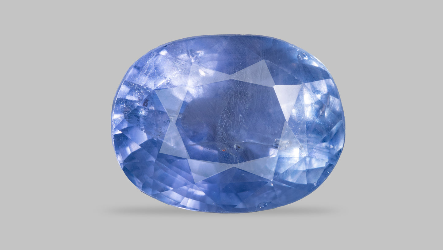 Natural Blue Sapphire (Neelam) 7.16 Carats - Natural Blue Sapphire (Neelam)
