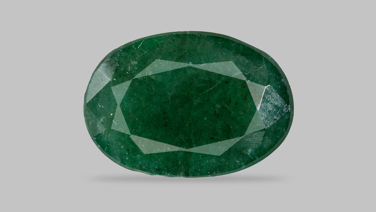Minor Oil Natural Zambian Emerald (Panna) 4.07 Carats - Emerald (Panna)