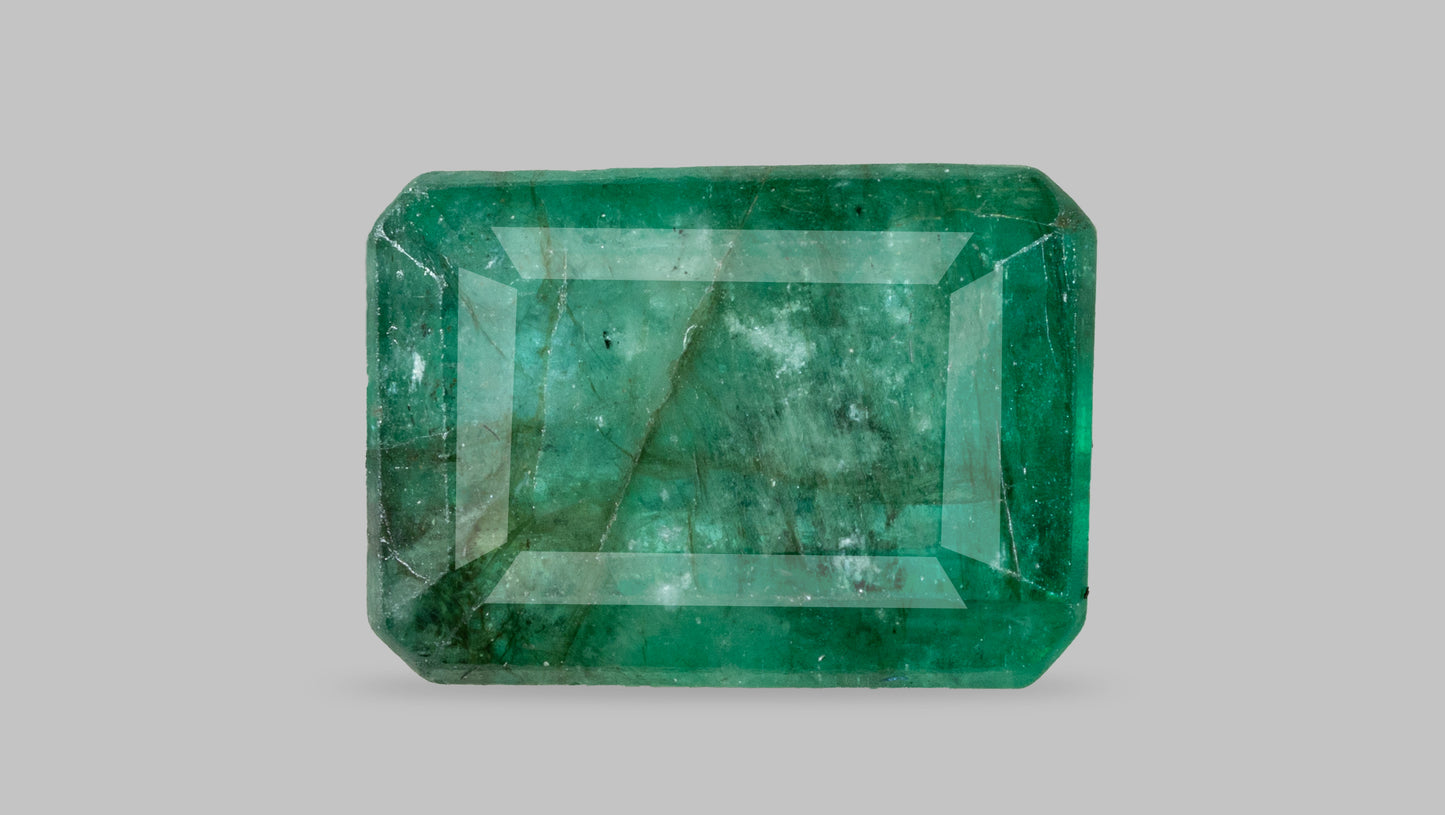 Minor Oil Natural Zambian Emerald (Panna) 2.30 Carats - Emerald (Panna)