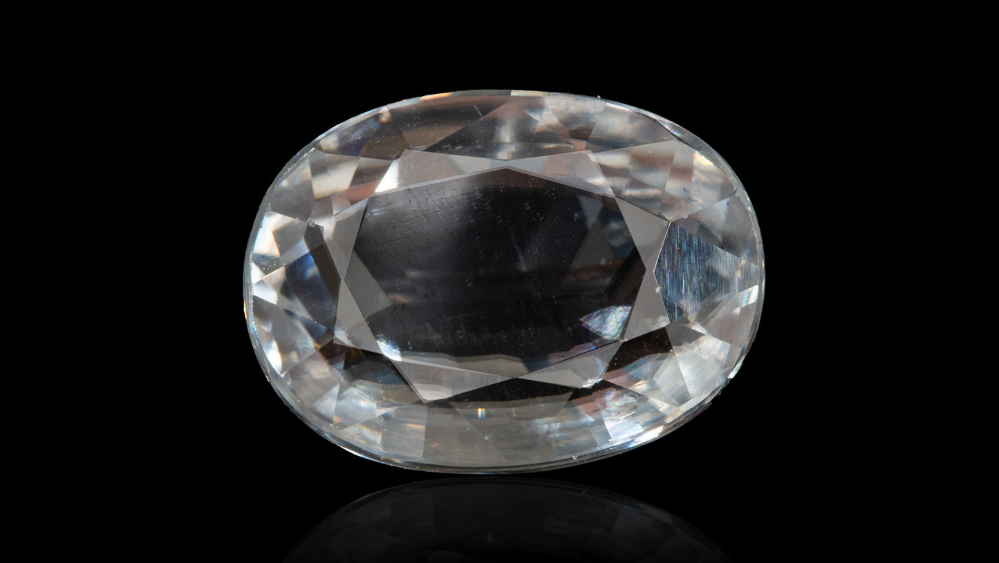 NATURAL ZIRCON 12.01 CARATS - Natural Zircon (Jarkan)