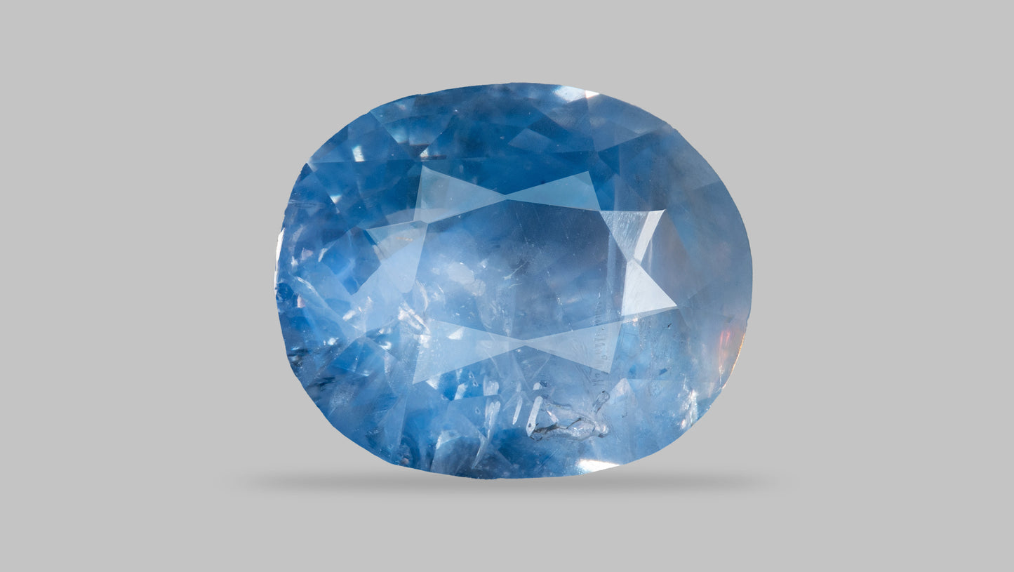 Natural Blue Sapphire (Neelam) 6.16 Carats - Natural Blue Sapphire (Neelam)