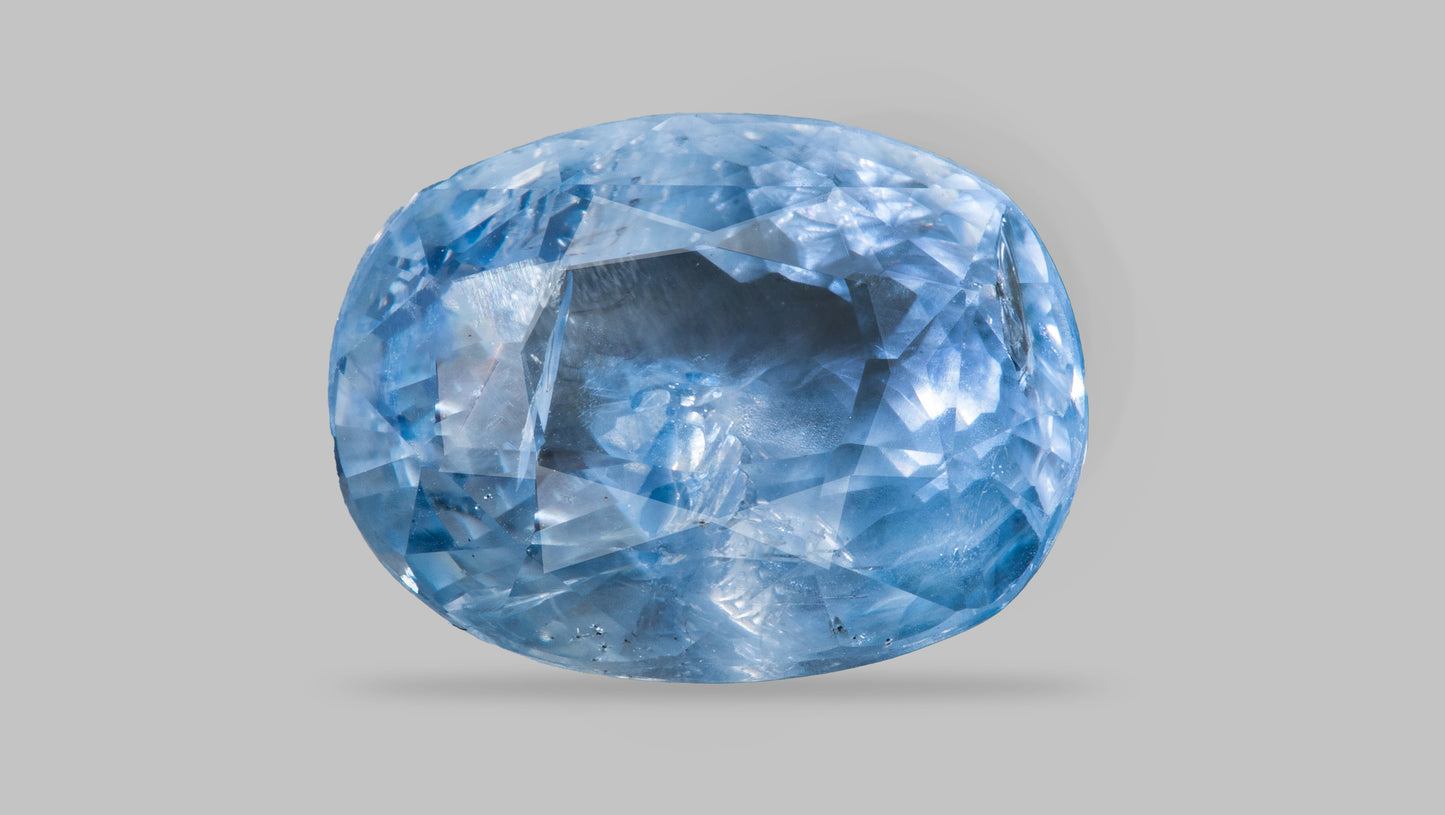 Natural Blue Sapphire (Neelam) 7.42 Carats - Natural Blue Sapphire (Neelam)