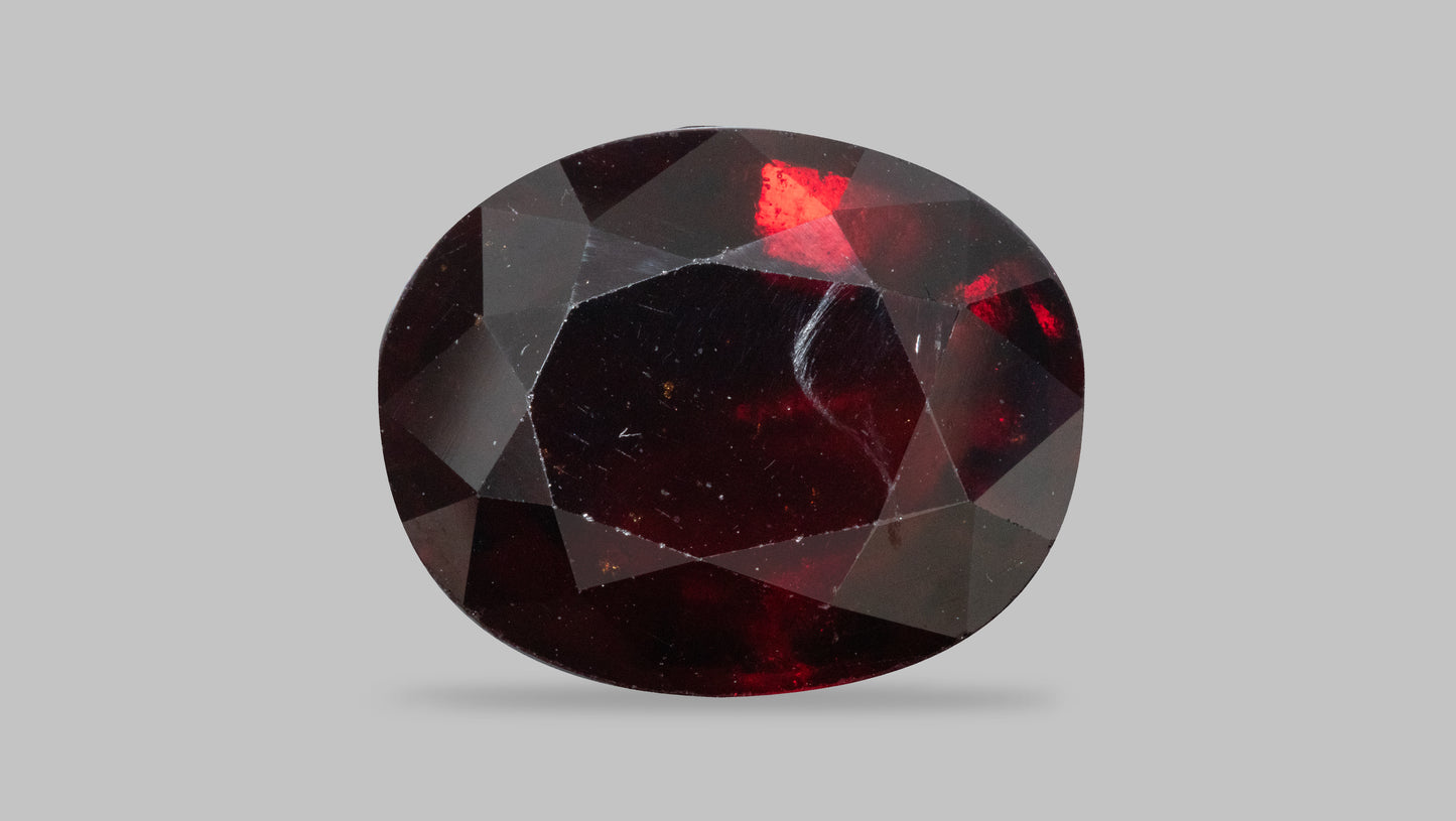 NATURAL HESSONITE (GOMED) 12.55 CARATS - Hessonite (Gomed)