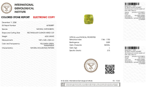 NATURAL ALEXANDRITE 4.08 CARATS - Media 6