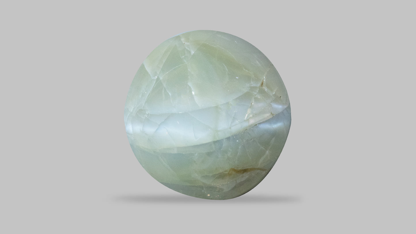 NATURAL CAT'S EYE (Lehsuniya) 5.83 CARATS - Cats Eye (Lehsunia)
