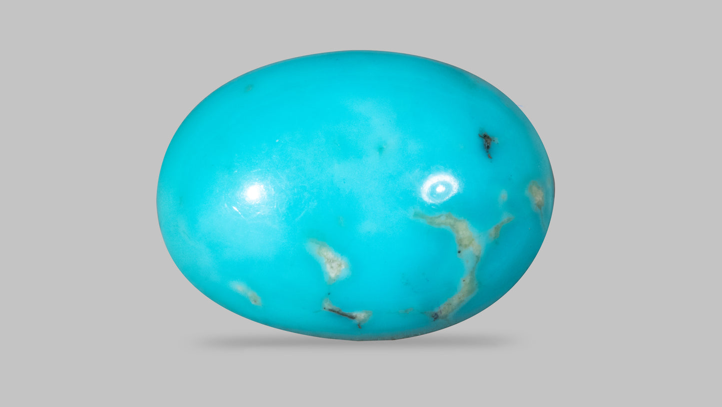 NATURAL TURQUOISE (FIROZA) 14.67 CARATS - Blue Topaz Stone
