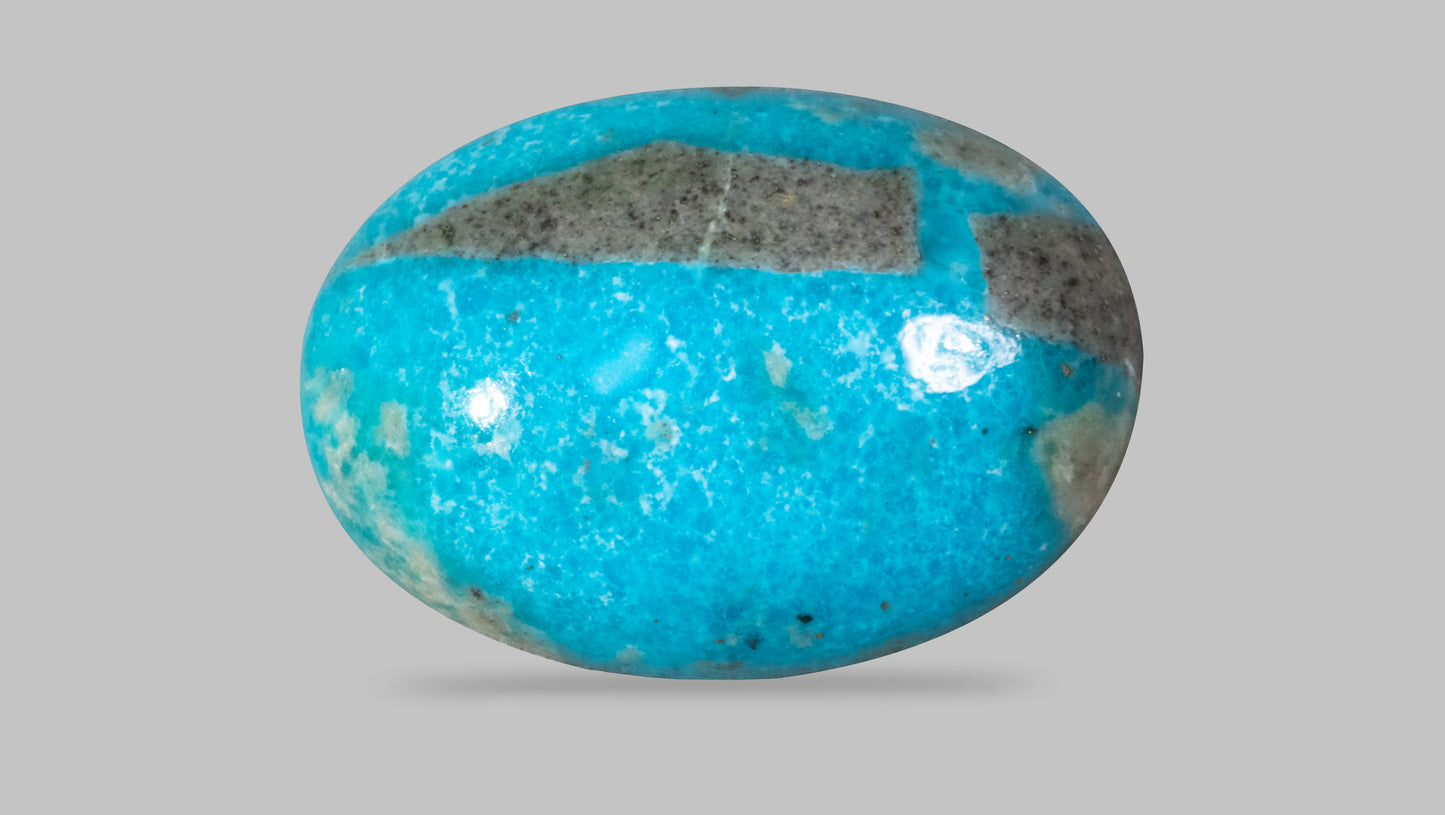 NATURAL TURQUOISE (FIROZA) 8.91 CARATS - Turquoise (Irani Firoza)