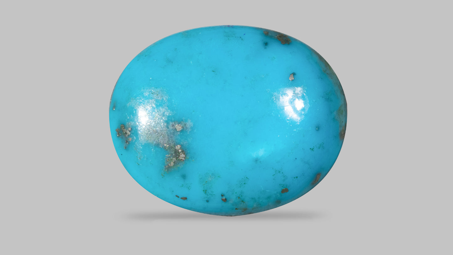 NATURAL TURQUOISE (FIROZA) 15.33 CARATS - Turquoise (Irani Firoza)