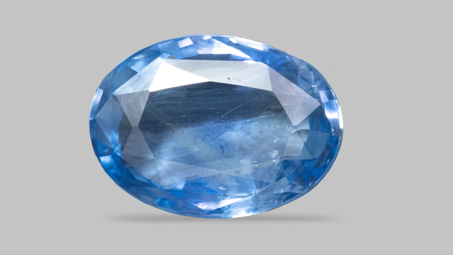 Natural Blue Sapphire (Neelam) 5.94 Carats - Natural Blue Sapphire (Neelam)