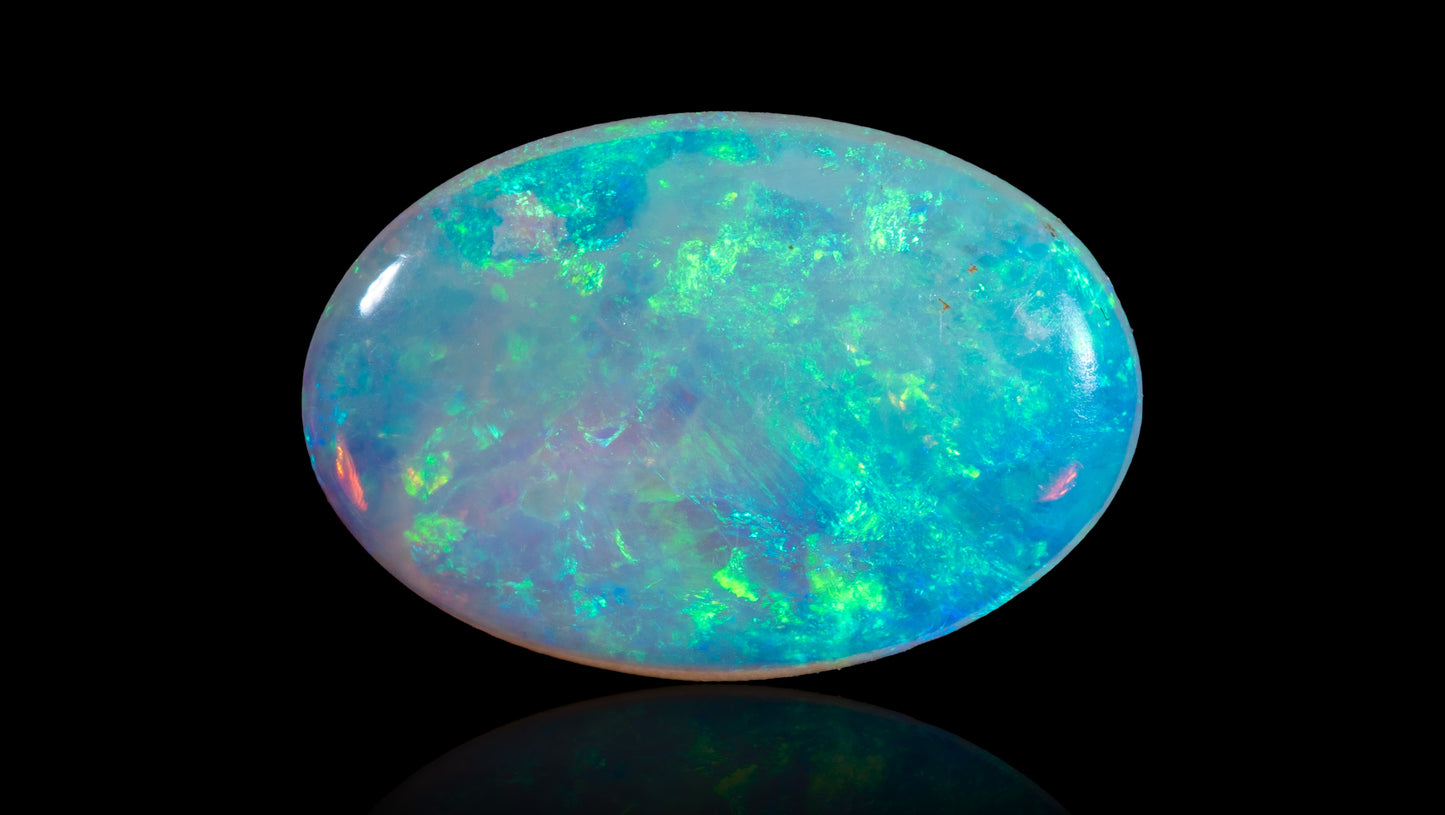 NATURAL OPAL 3.40 CARATS - Natural Fire Opal (Doodhiya Patthar)