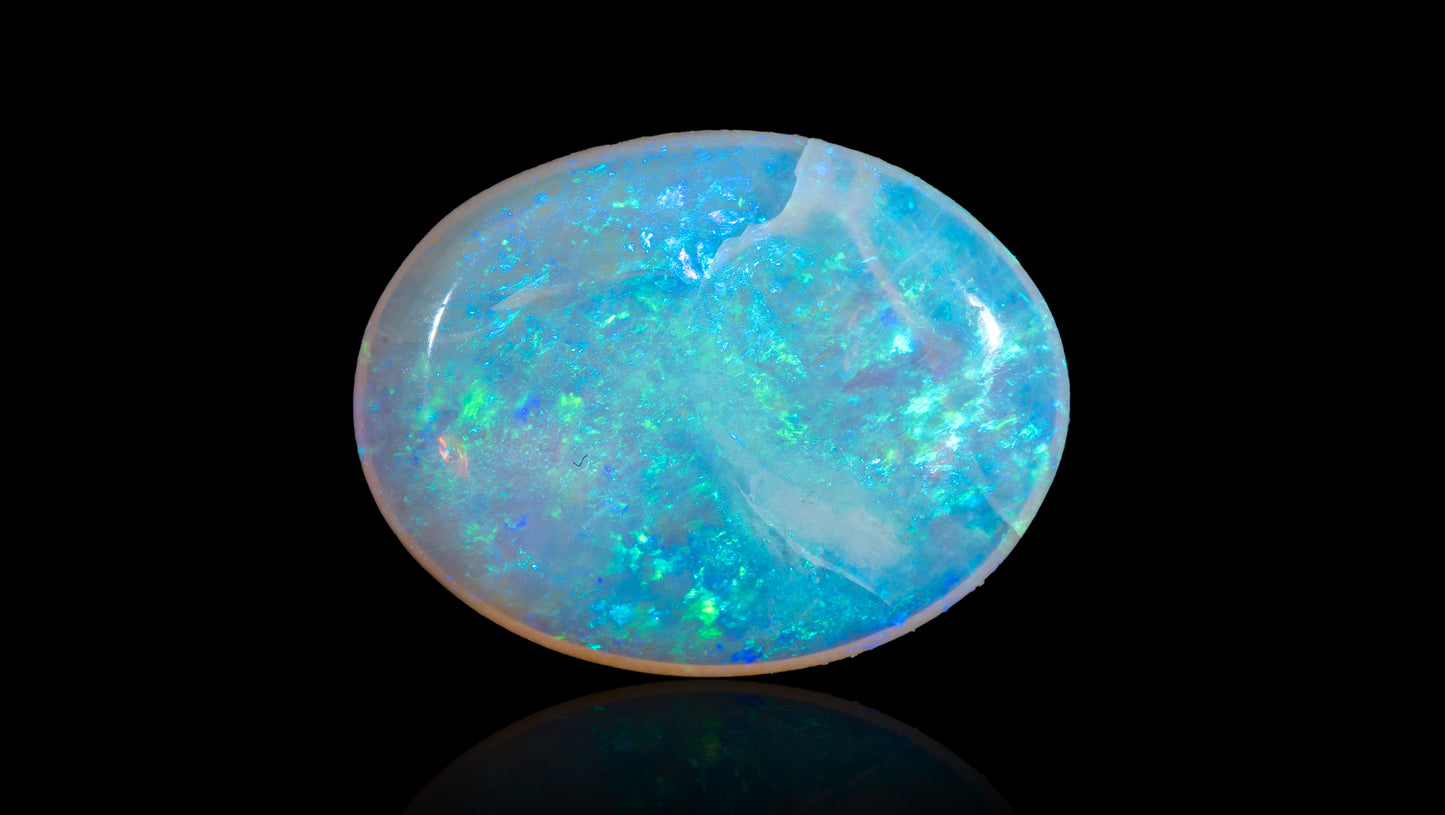 NATURAL OPAL 3.67 CARATS - Natural Fire Opal (Doodhiya Patthar)