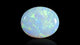 Natural Australian White Fire Opal 3.51 Carats