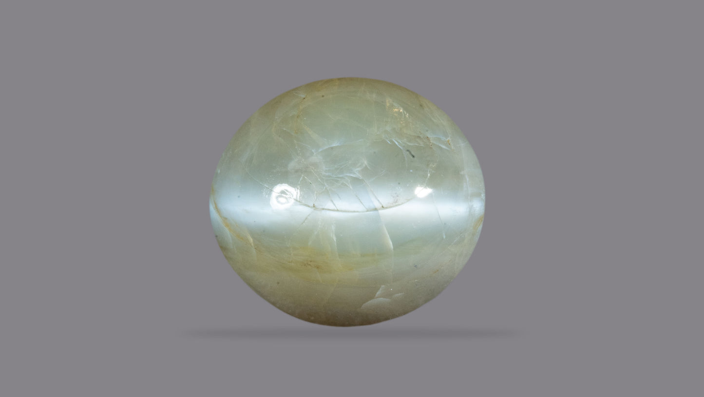 NATURAL CAT'S EYE (Lehsuniya) 6.88 CARATS - Cats Eye (Lehsunia)