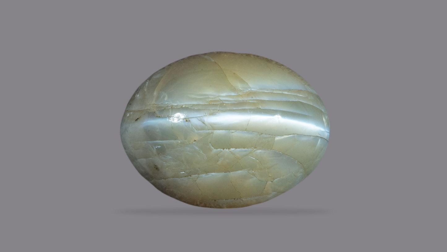 NATURAL CAT'S EYE (Lehsuniya) 6.71 CARATS - Cats Eye (Lehsunia)