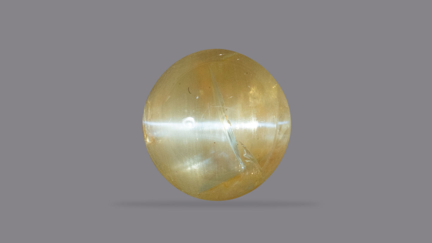 NATURAL CAT'S EYE (Lehsuniya) 3.48 CARATS - Cats Eye (Lehsunia)