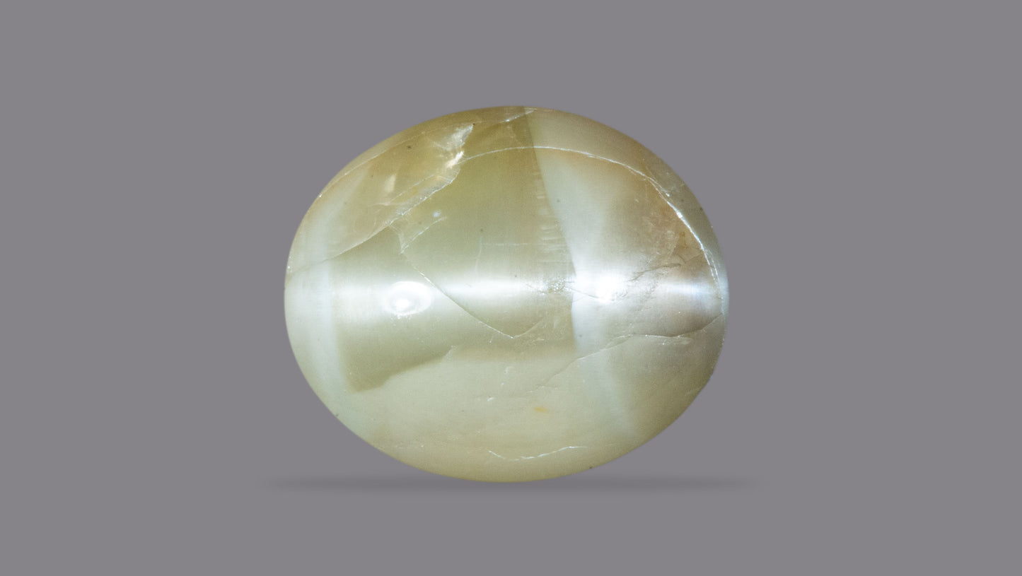 NATURAL CAT'S EYE (Lehsuniya) 4.38 CARATS - Cats Eye (Lehsunia)