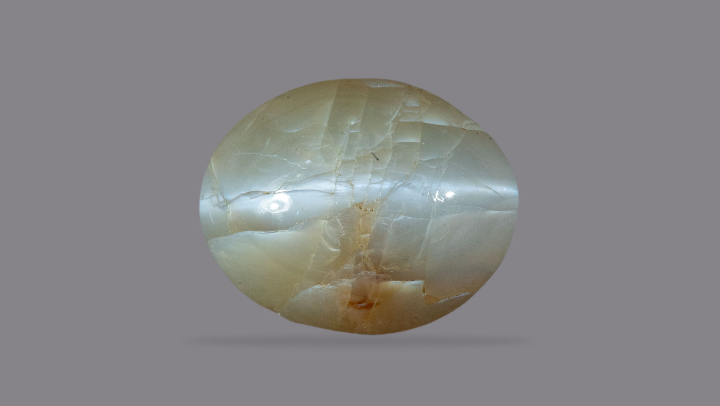 NATURAL CAT'S EYE (Lehsuniya) 5.90 CARATS - Cats Eye (Lehsunia)