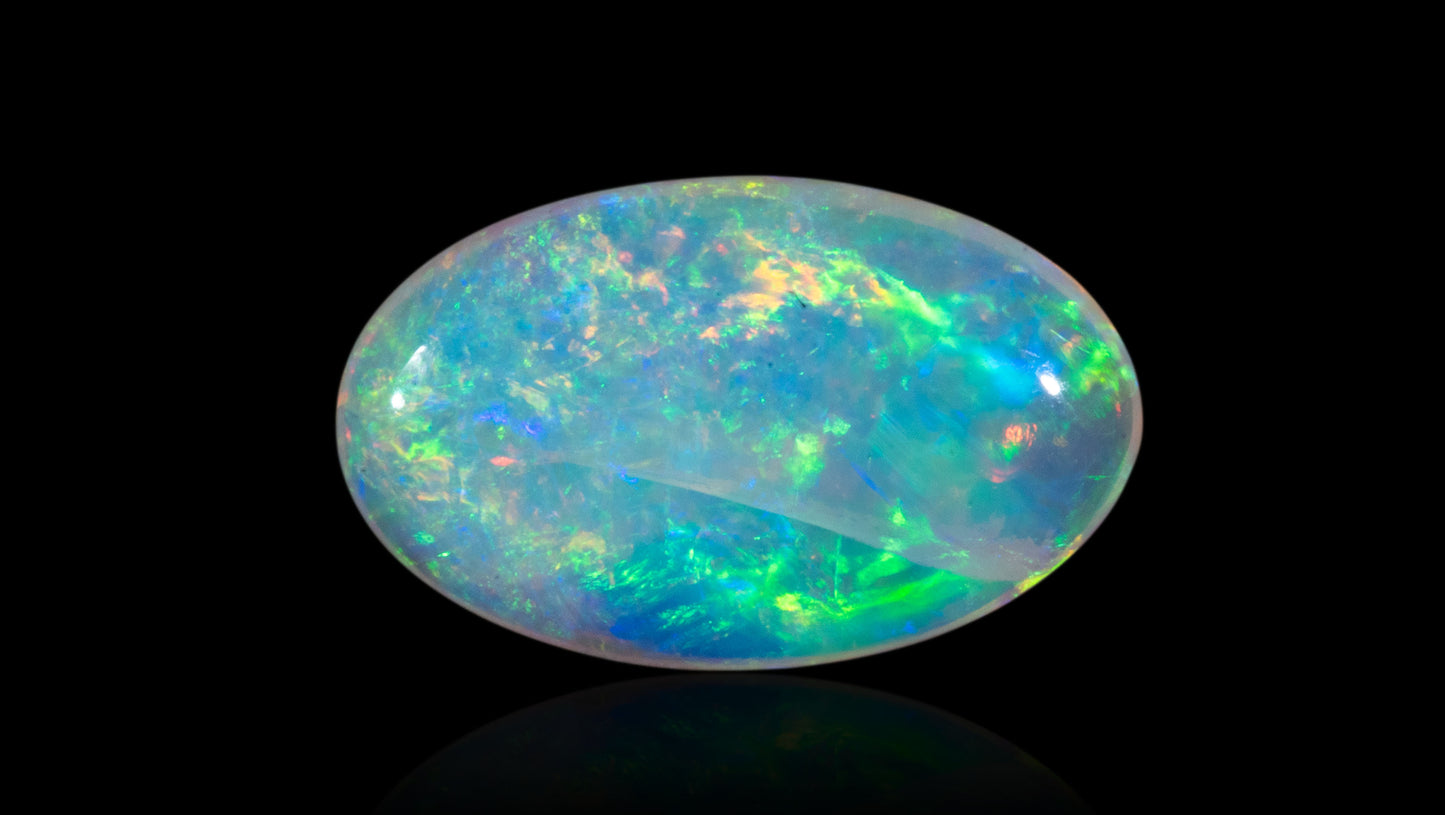 NATURAL OPAL 2.45 CARATS - Natural Fire Opal (Doodhiya Patthar)