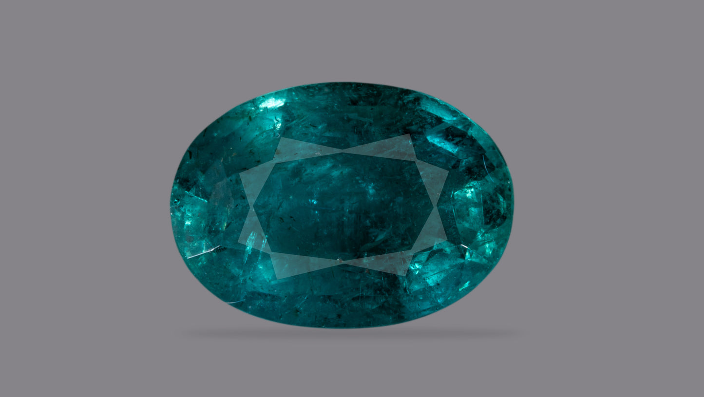 Natural Zambian Emerald (Panna) 3.32 Carats - Emerald (Panna)