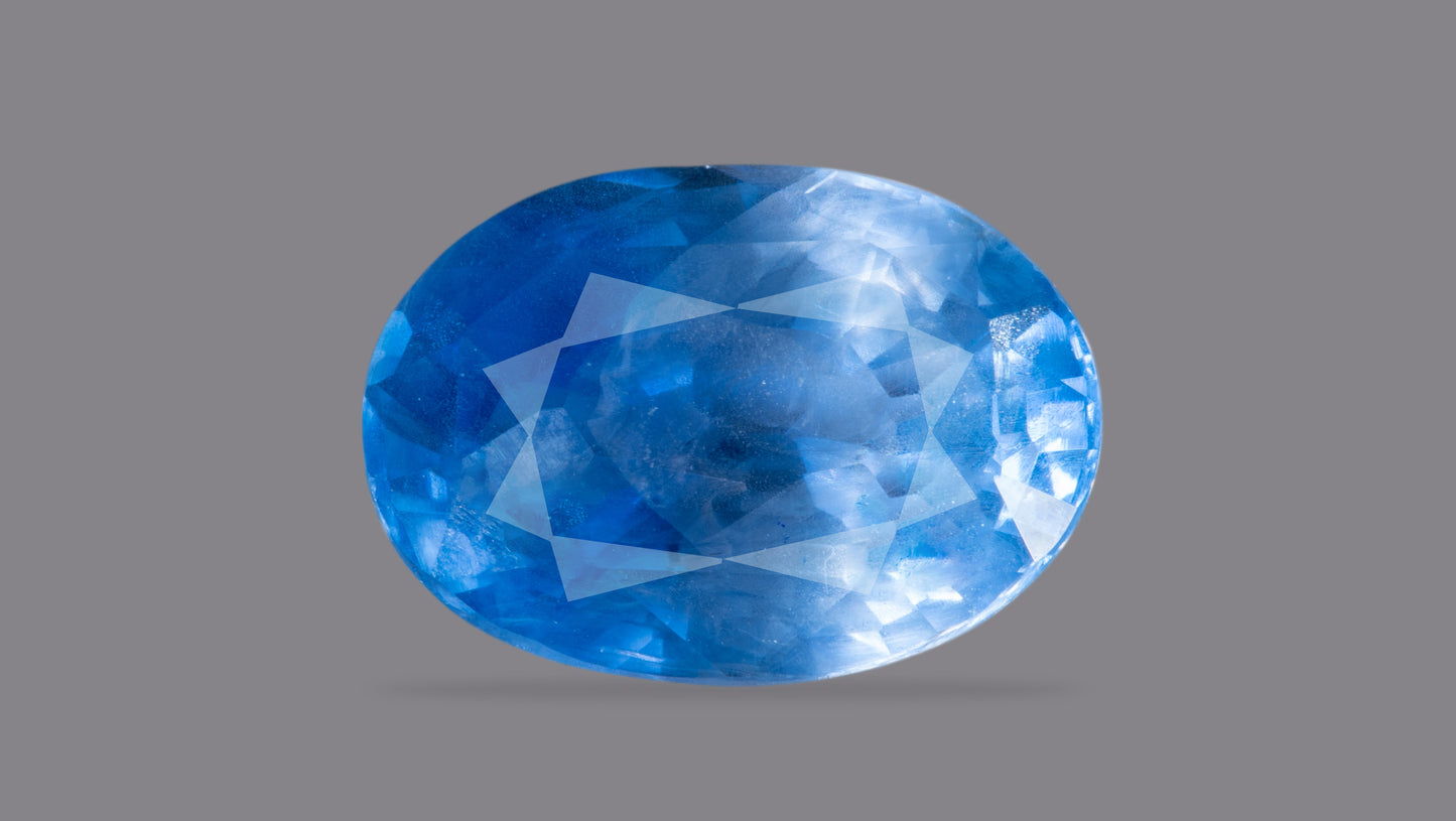 Natural Blue Sapphire (Neelam) 7.71 Carats - Natural Blue Sapphire (Neelam)