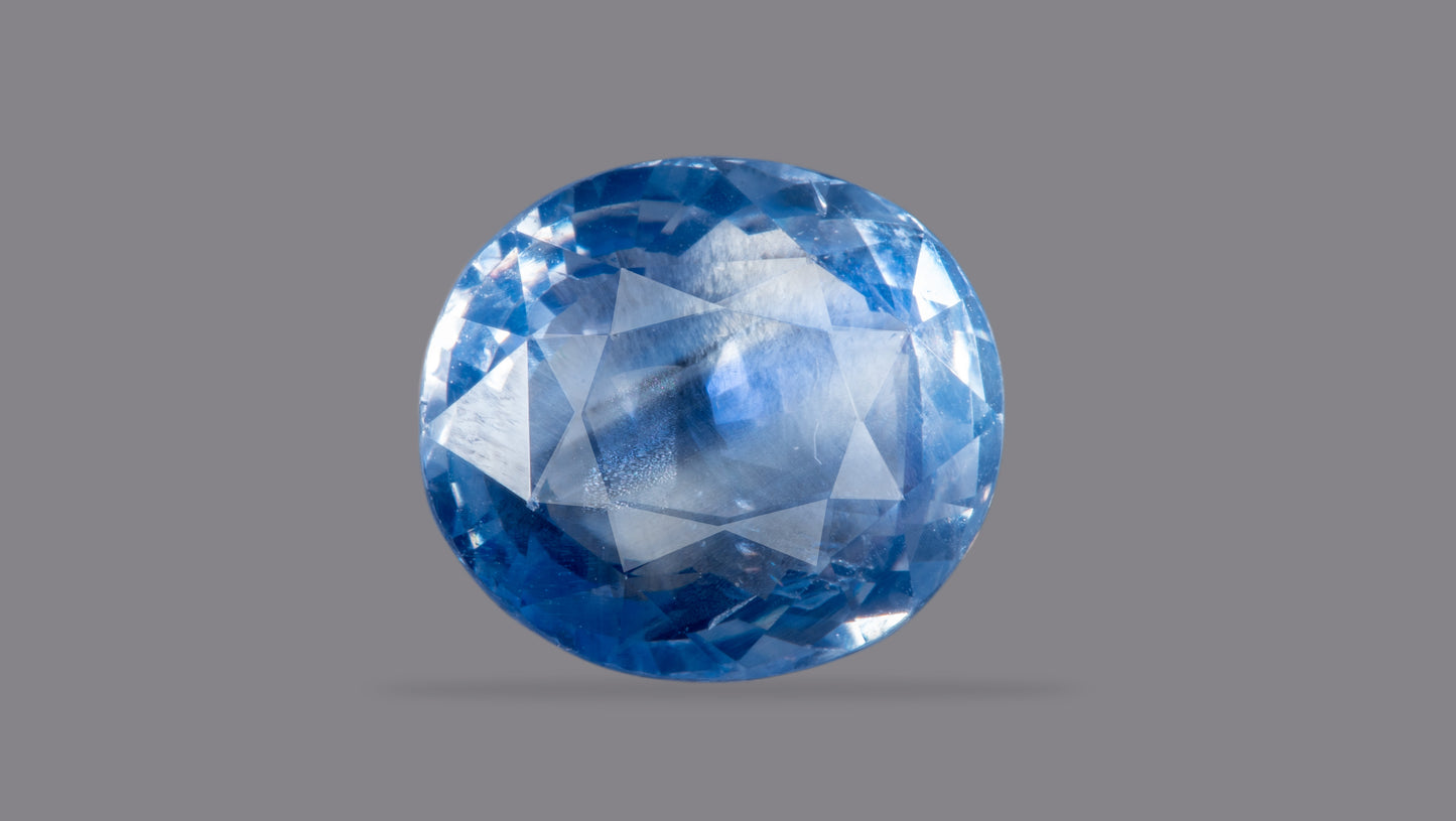 Natural Blue Sapphire (Neelam) 6.26 Carats - Natural Blue Sapphire (Neelam)
