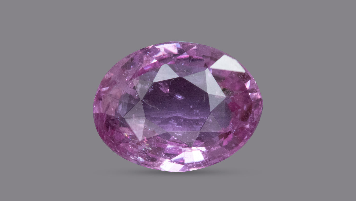 NATURAL PINK SAPPHIRE 2.77 CARATS - Natural Pink Sapphire