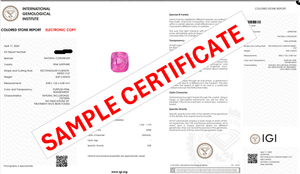 NATURAL PINK SAPPHIRE 2.77 CARATS - Media 7