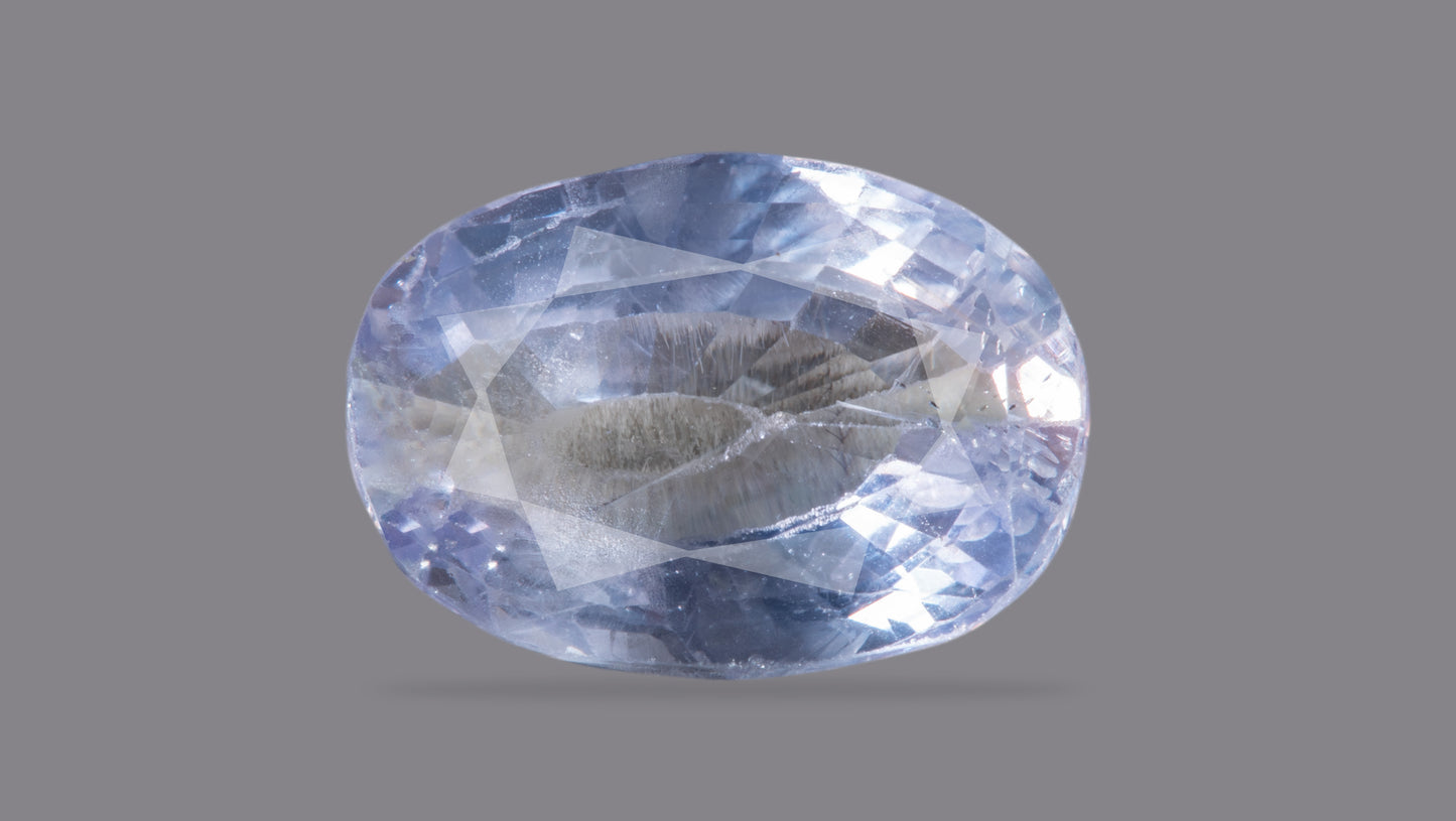 Natural Blue Sapphire (Neelam) 4.96 Carats - Natural Blue Sapphire (Neelam)