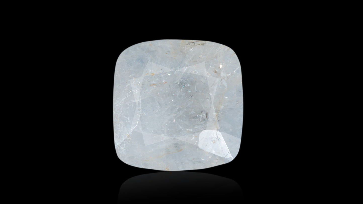 NATURAL WHITE SAPPHIRE 8.80 CARATS - White Sapphire (Safed Pukhraj)