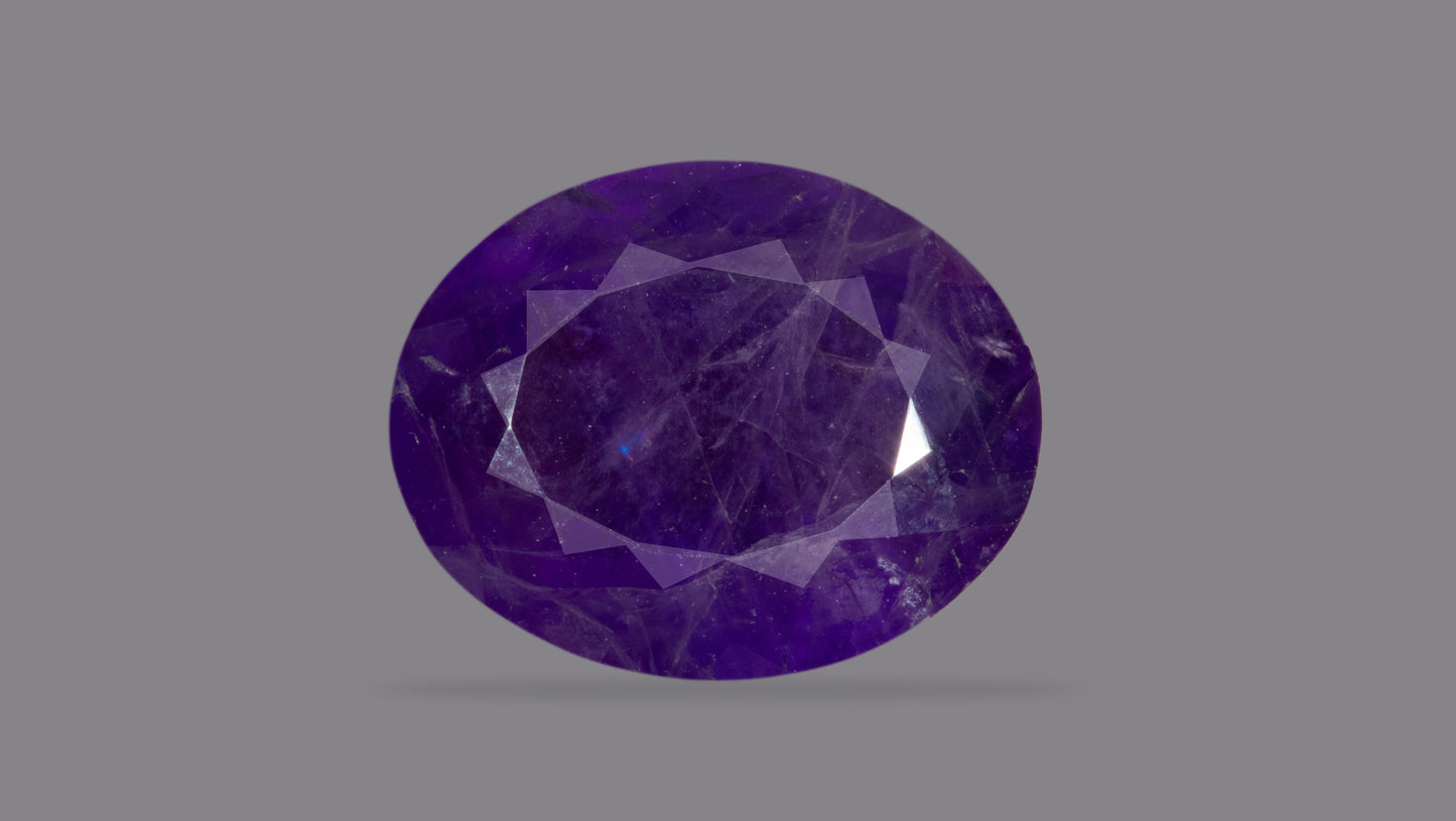 NATURAL AMETHYST 8.20 CARATS. - Amethyst Stone (Jamunia)
