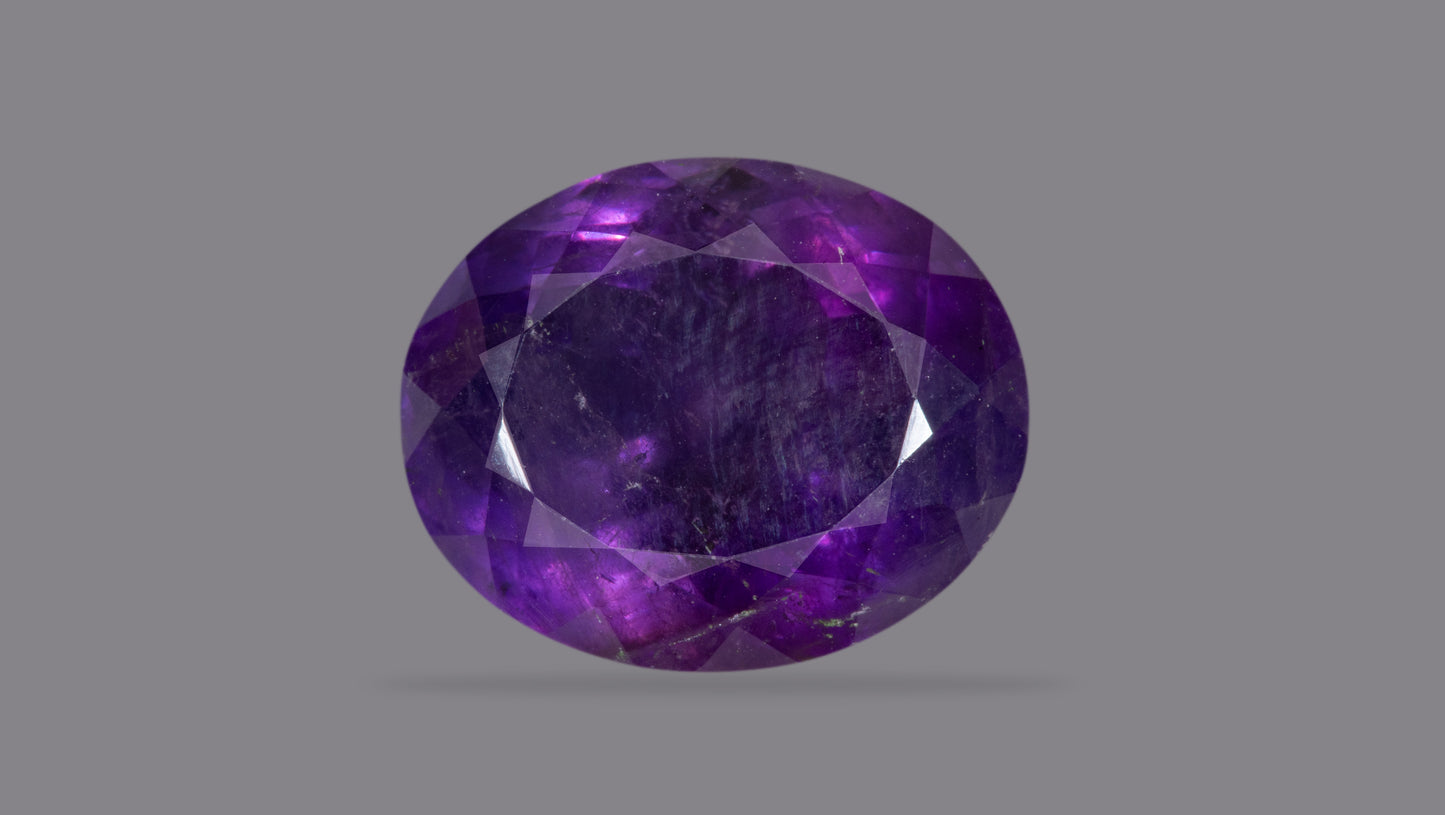 NATURAL AMETHYST 9.75 CARATS. - Amethyst Stone (Jamunia)