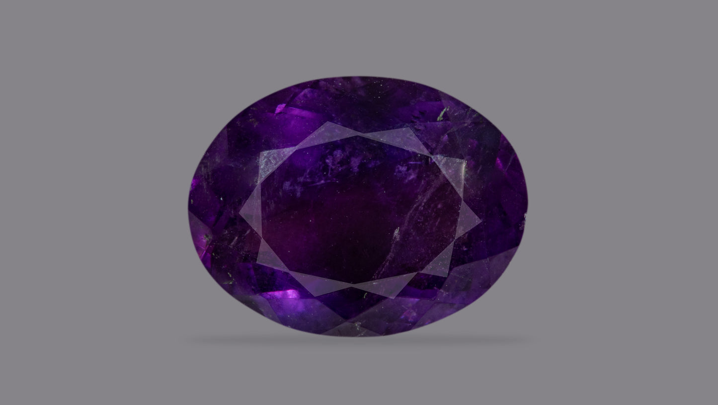 NATURAL AMETHYST 7.39  CARATS. - Amethyst Stone (Jamunia)