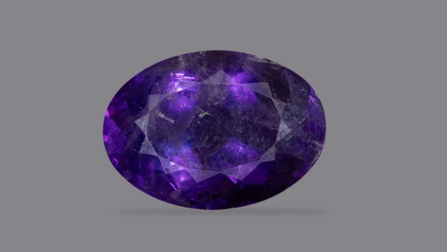 NATURAL AMETHYST 6.55 CARATS. - Amethyst Stone (Jamunia)
