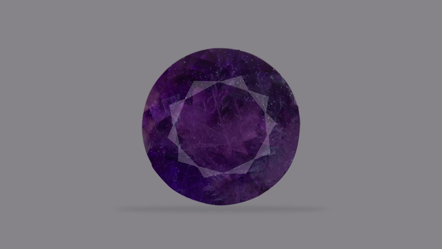 NATURAL AMETHYST 9.25 CARATS. - Amethyst Stone (Jamunia)