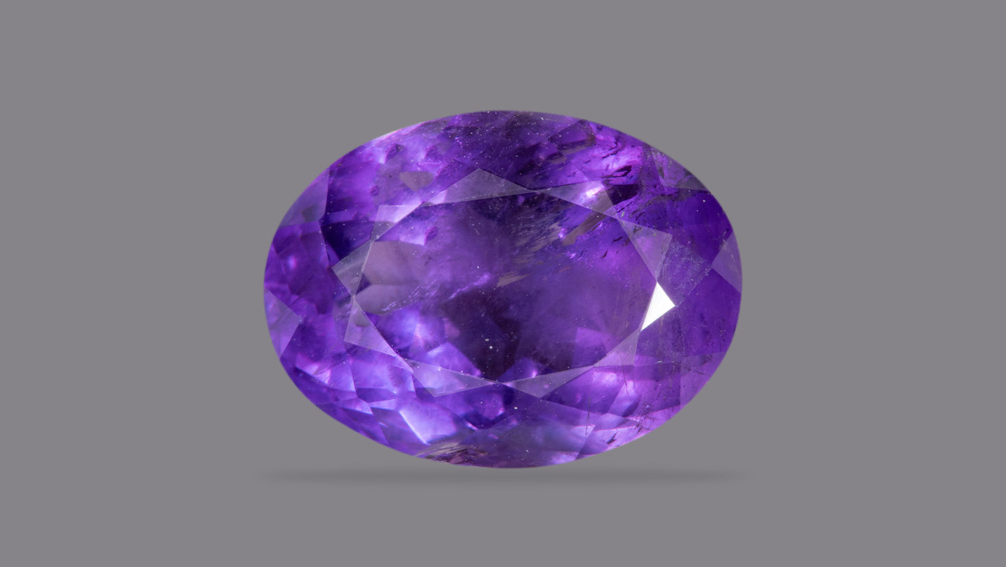 NATURAL AMETHYST 8.45 CARATS. - Amethyst Stone (Jamunia)