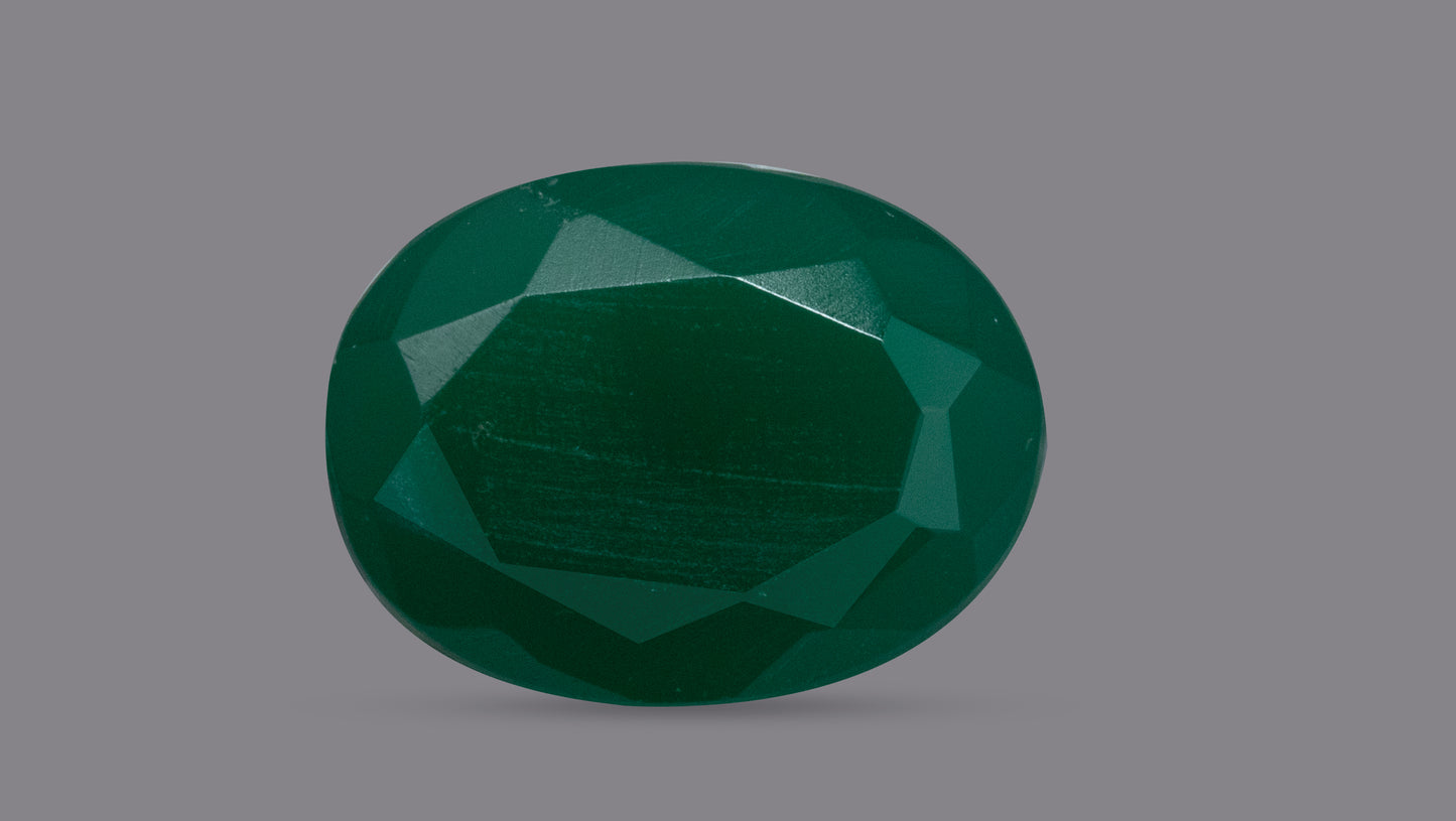 GREEN ONYX 5.85 CARATS - Onyx