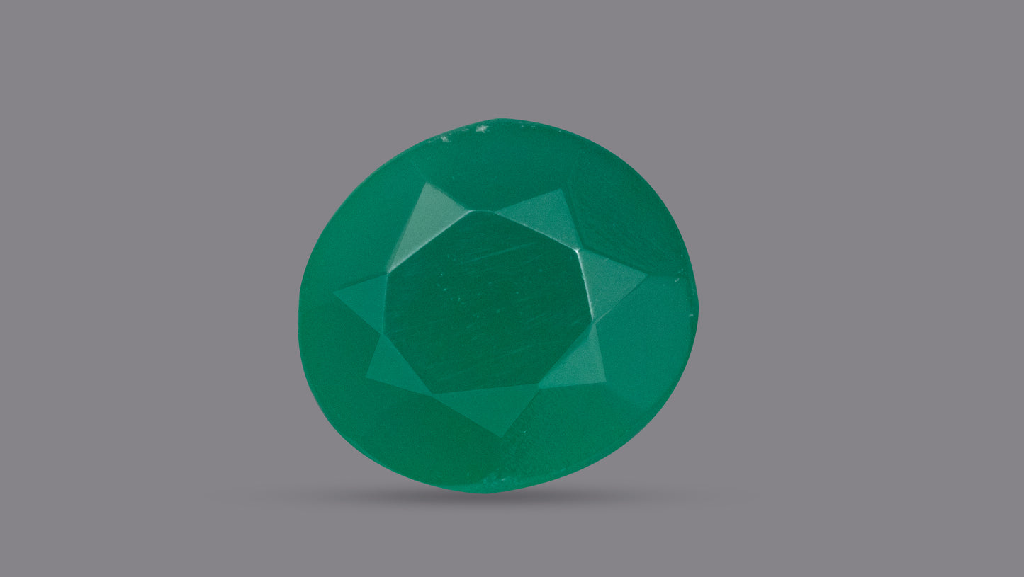GREEN ONYX 3.85 CARATS - Onyx