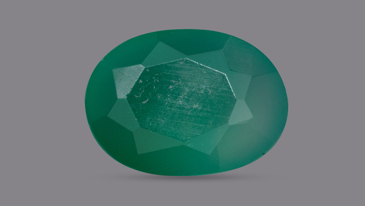 GREEN ONYX 5.69 CARATS - Onyx